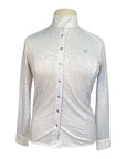 Ariat 'Odette' Long Sleeve Show Shirt in White