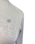 Ariat 'Odette' Long Sleeve Show Shirt in White