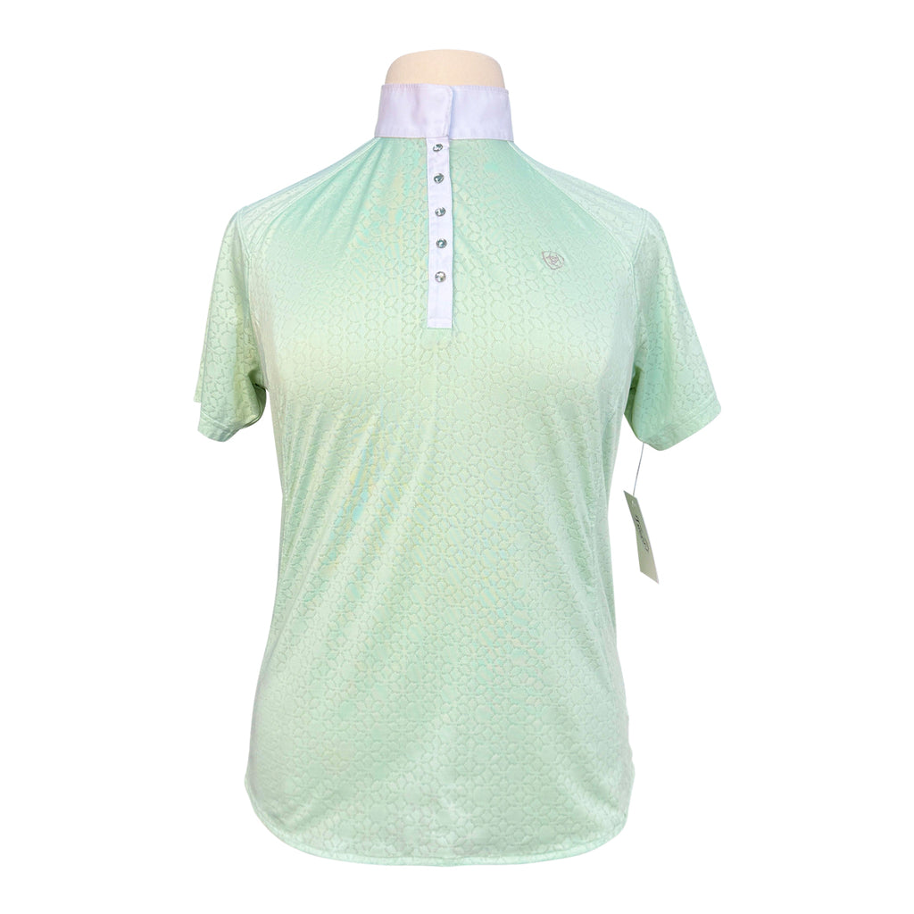 Ariat Show Stopper Pro Series S/S Show Shirt in Mint