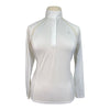 Ariat 'Sunstopper' Show Shirt in White 