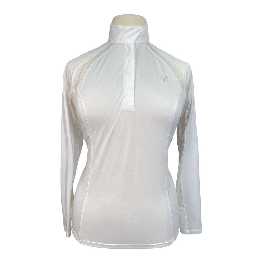 Ariat 'Sunstopper' Show Shirt in White 