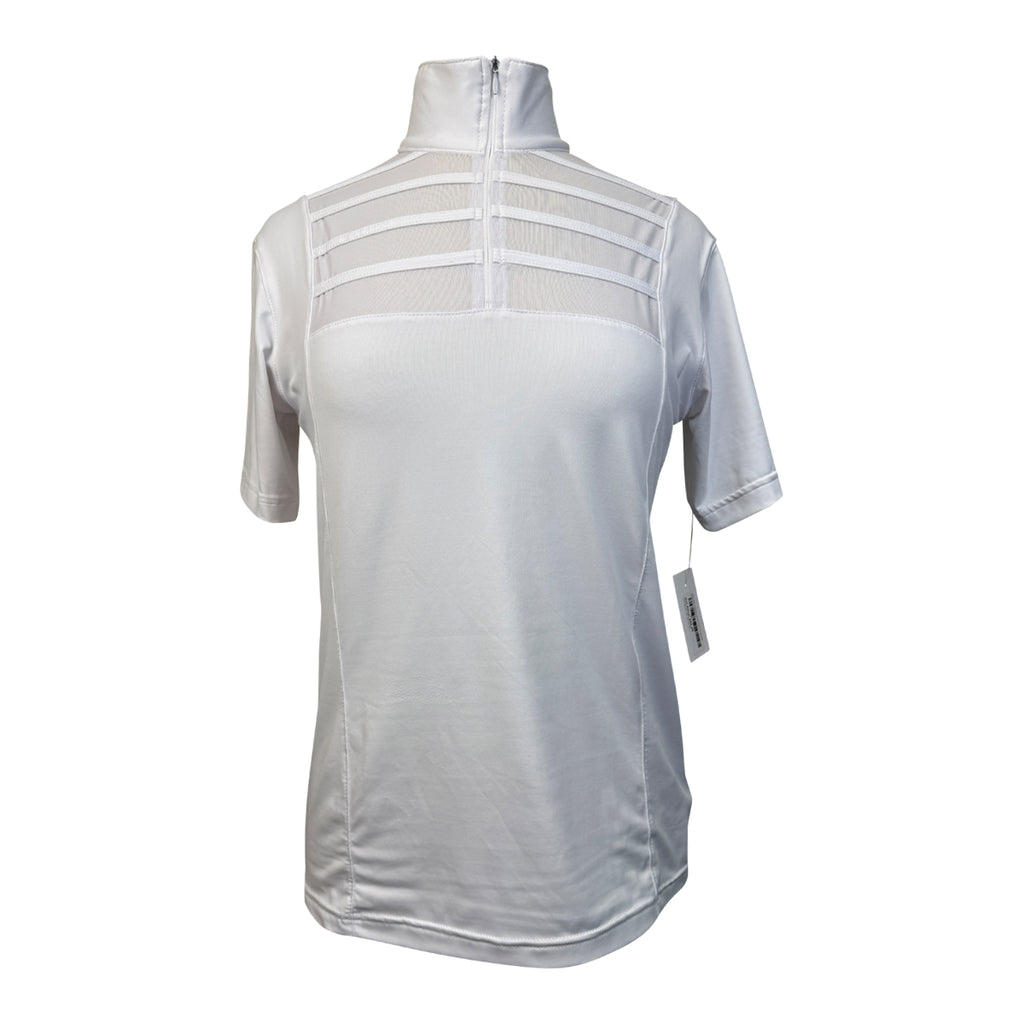 Equisite 'Elaine' Show Shirt in White