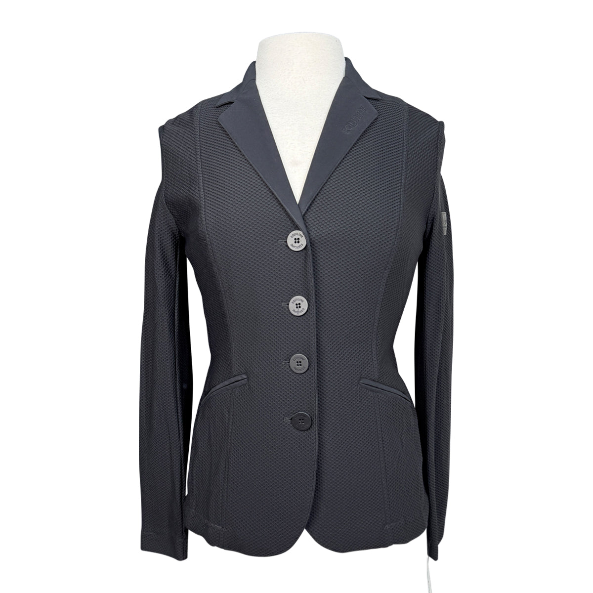 Equiline Cospec Mesh Show Coat in Black