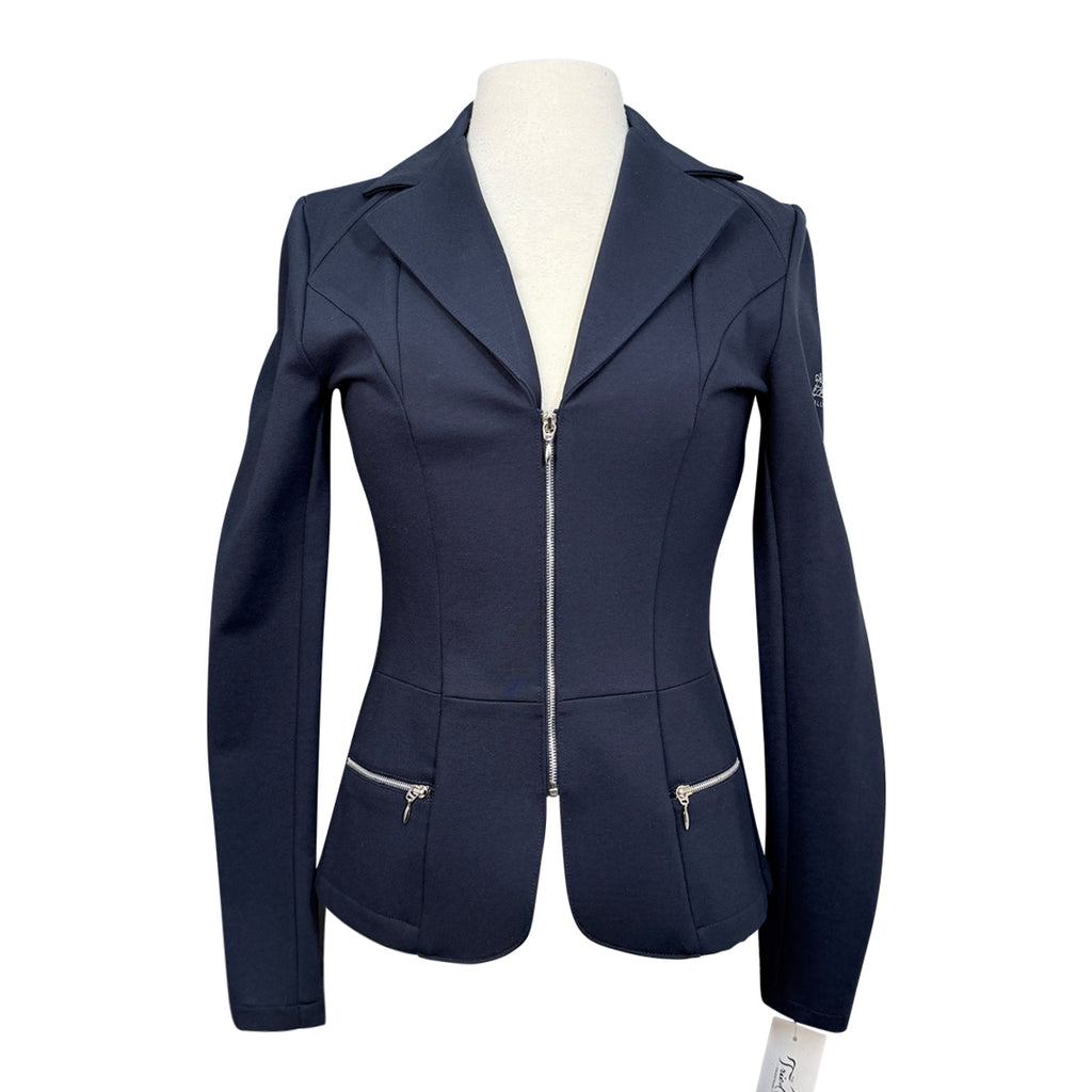 Cavalliera 'Chic' Zip Show Jacket in Navy 