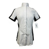 Asmar Equestrian Mesh 'Arwen' Show Shirt in White/Black