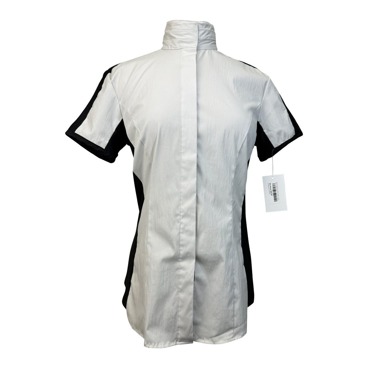 Asmar Equestrian Mesh 'Arwen' Show Shirt in White/Black