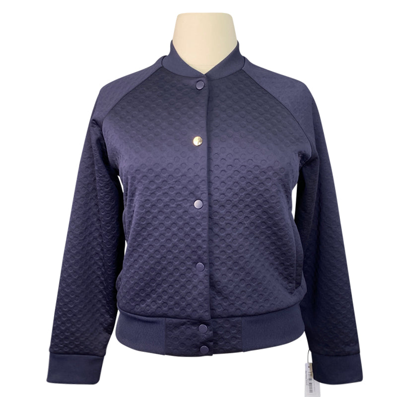 PS of Sweden Logo Bomber Jacket in Midnight