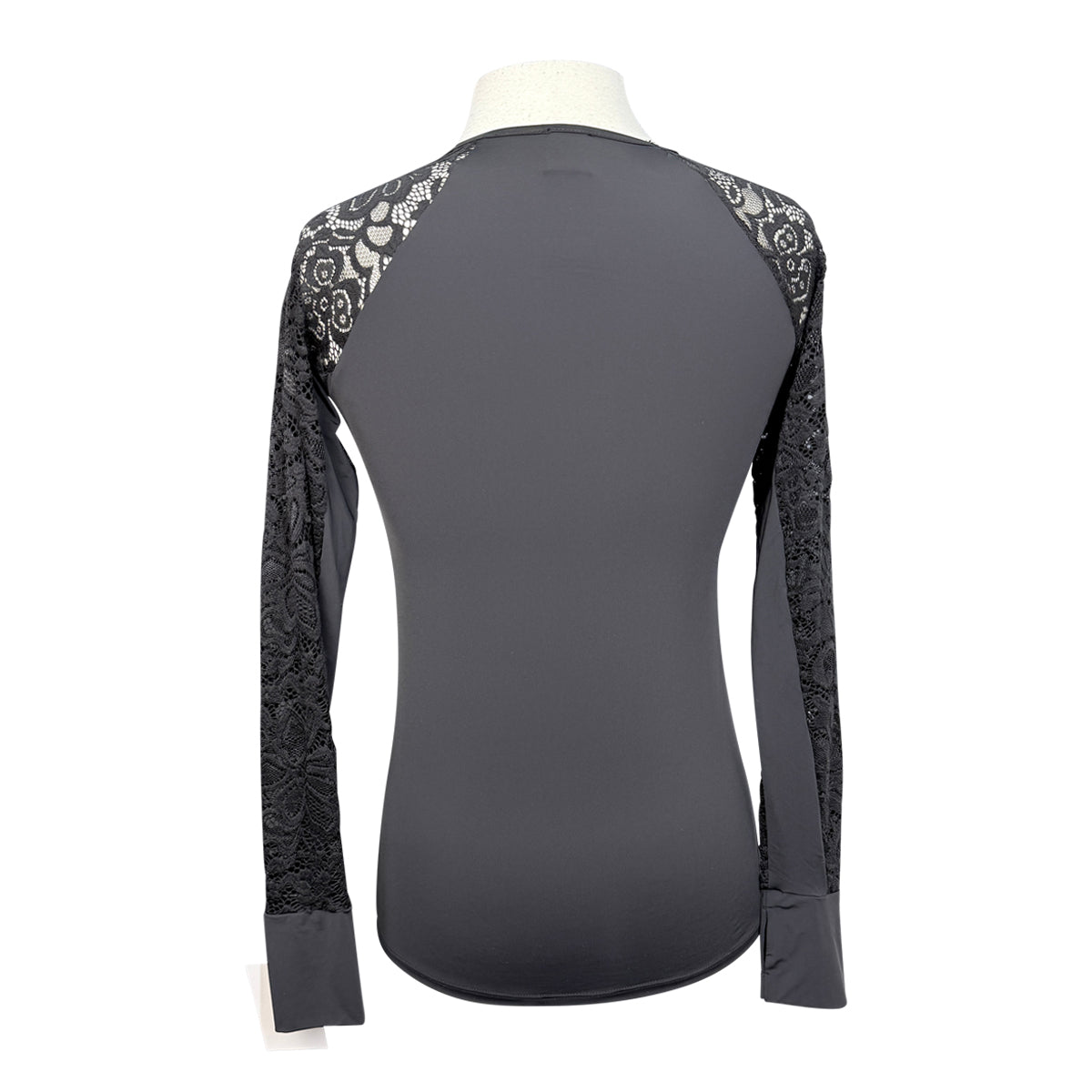 Kismet 'Dana' Lace Schooling Shirt in Black