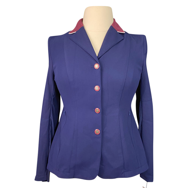 Tredstep 'Solo Vision' Coat in Navy/Plum