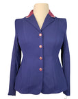 Tredstep 'Solo Vision' Coat in Navy/Plum