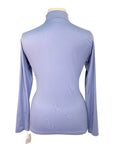 Arista Essential Solid Quarter Zip in Powder Blue