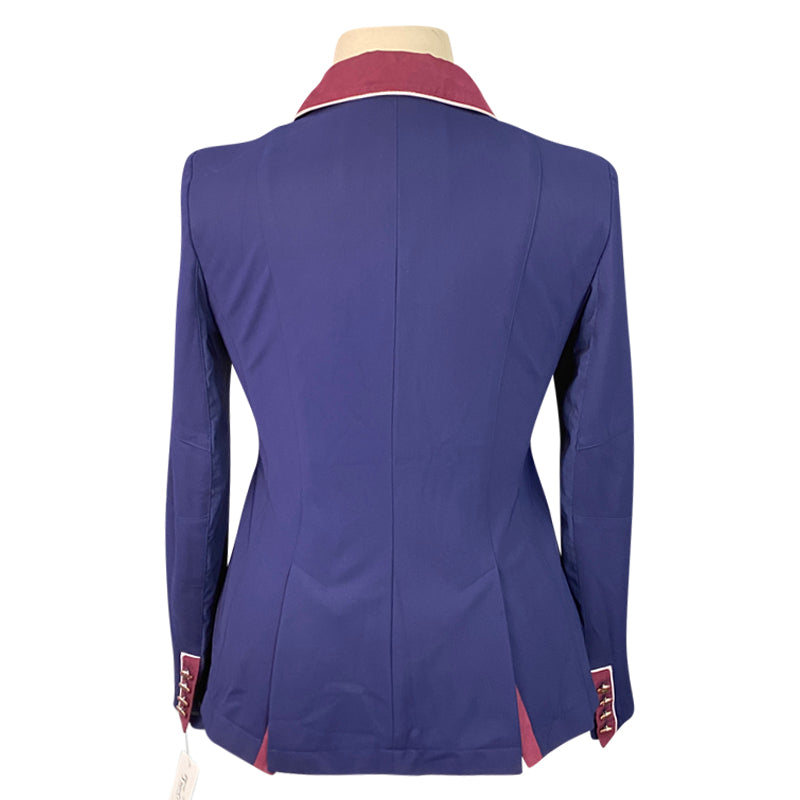 Tredstep 'Solo Vision' Coat in Navy/Plum