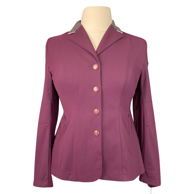 Tredstep 'Solo Vision' Coat in Burgundy/Grey