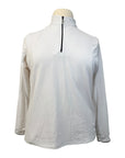 EIS 1/4 Zip Base Layer in White