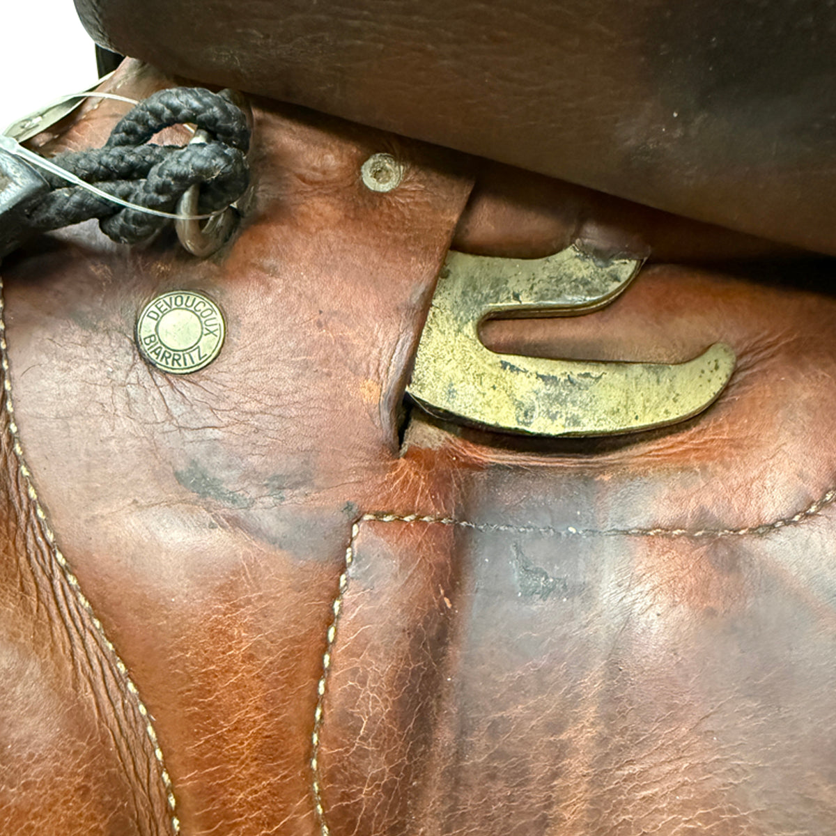 Devoucoux 2010 Chiberta Monoflap Sadle in Brown
