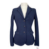 Cavalleria Toscana Competition Jacket in Navy/Black Piping - Women's IT 44 (US 10)