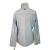 Kastel Fitted Full Zip Jacket in Light Blue