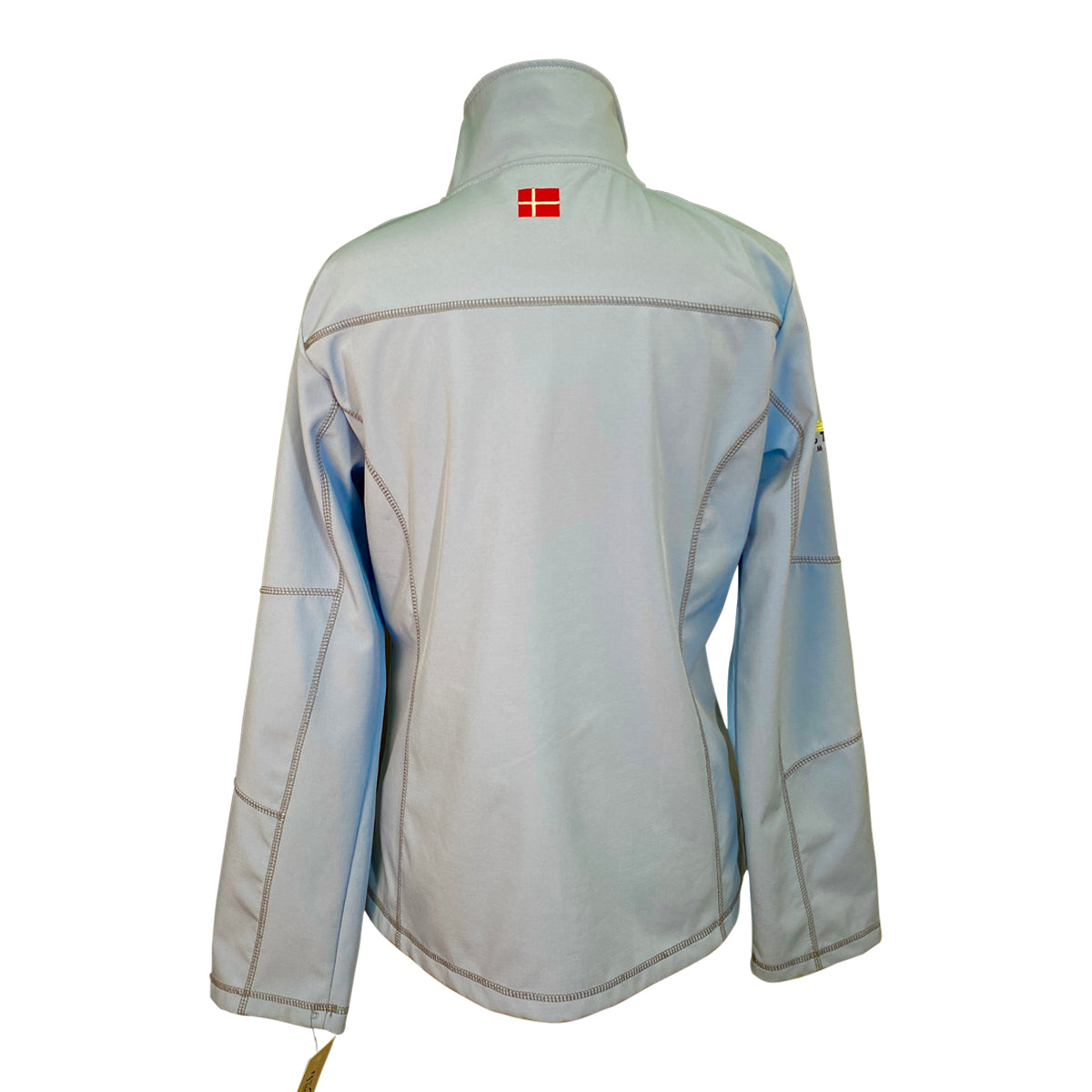 Kastel Fitted Full Zip Jacket in Light Blue