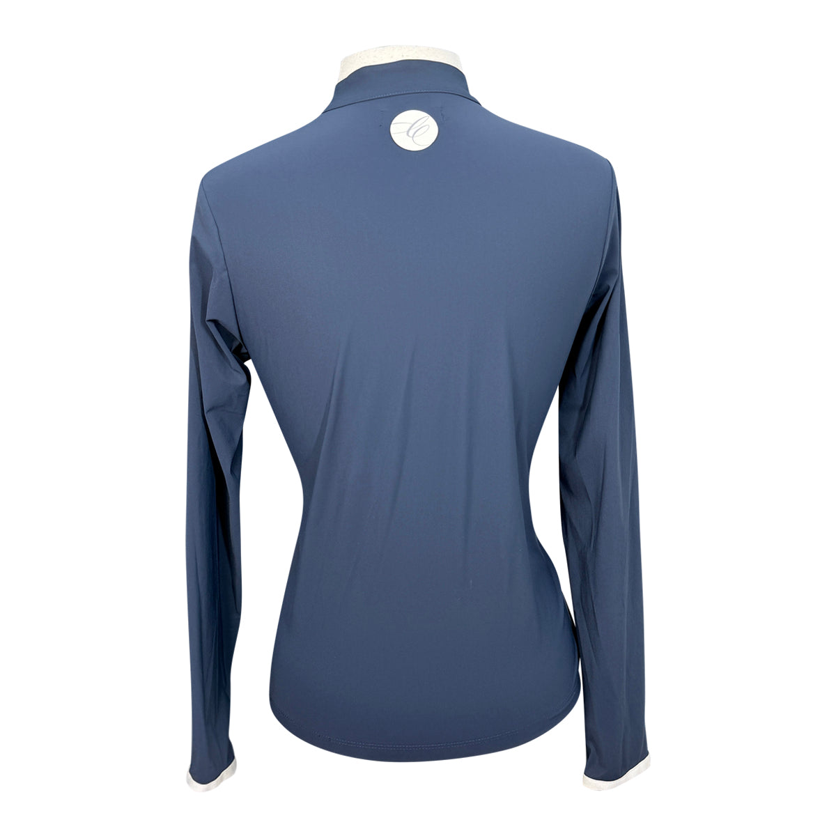 Callidae Long Sleeve Polo in Navy
