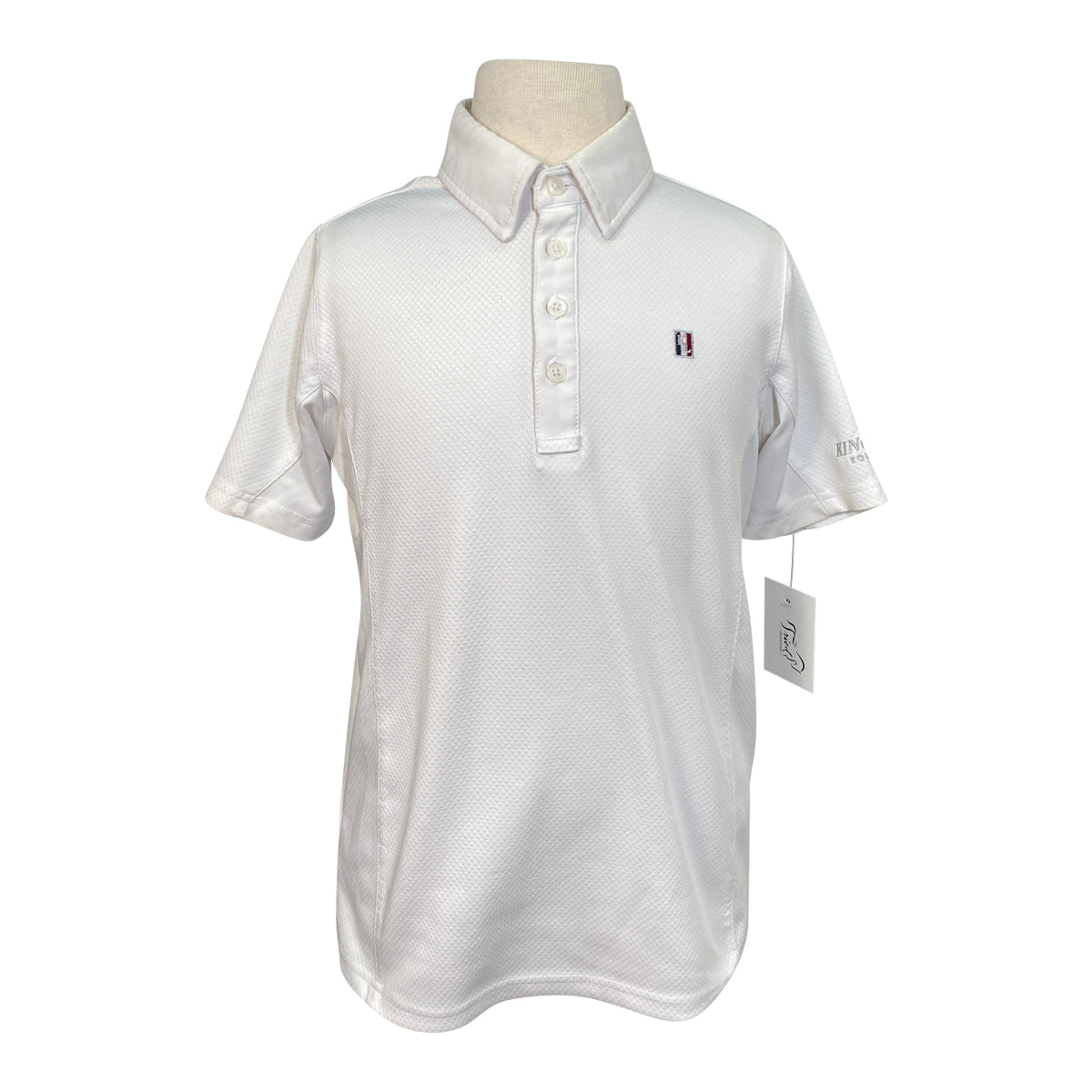 Kingsland Boy's Show Shirt in White