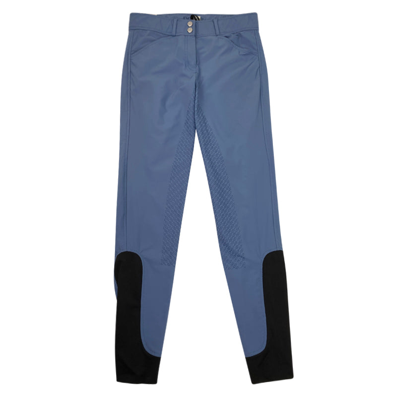 Dover Saddlery 'Dalton' Full Seat Breeches in Powder Blue