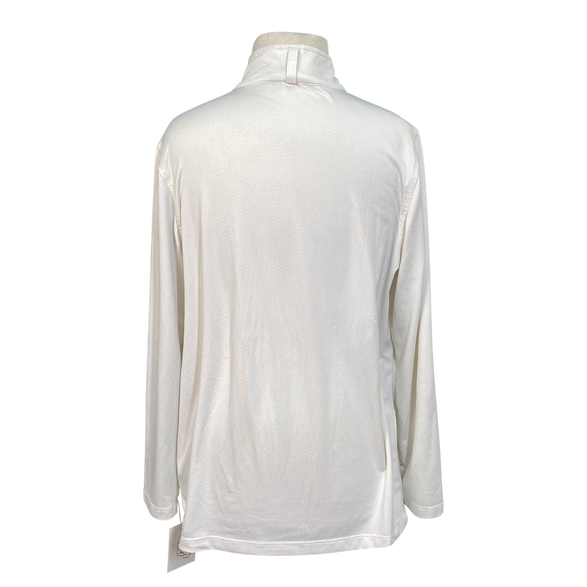 Kerrits 'Aire Ice Fil' Kids Long Sleeve Sun Shirt in White