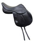 Custom Saddlery 'Fleur De Lis' Jump Saddle in Black