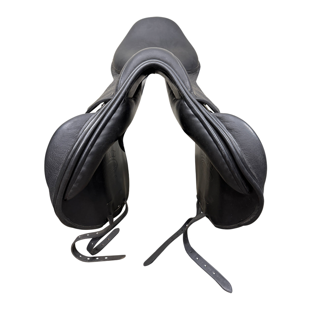 Custom Saddlery 'Fleur De Lis' Jump Saddle in Black