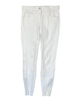 SmartPak 'Piper' Knit Mid Rise Full Seat Breeches in White
