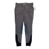 Dover Saddlery Knee Patch Breech in Grey