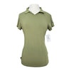 Riding Sport Short Sleeve Shirt in Army Green
