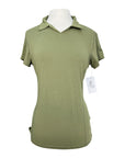 Riding Sport Short Sleeve Shirt in Army Green