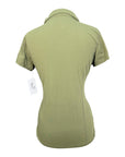 Riding Sport Short Sleeve Shirt in Army Green