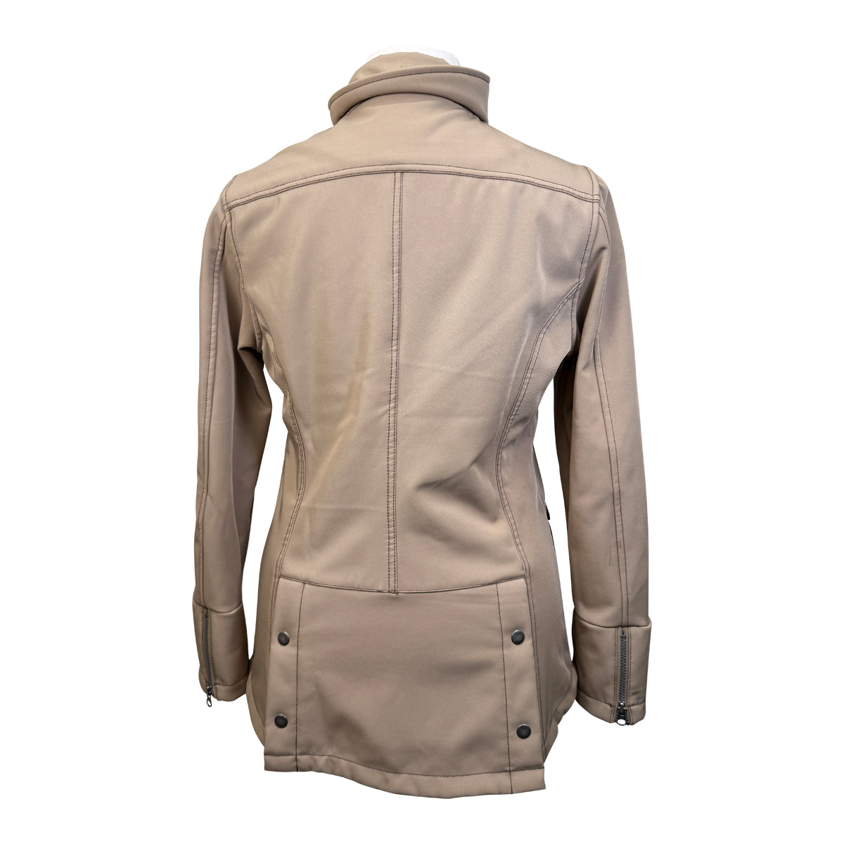 Goode Rider Zip-Up Jacket in Sand 