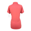 Dover Saddlery Short Sleeve 1/4 Polo Zip in Mulberry - Women's Medium