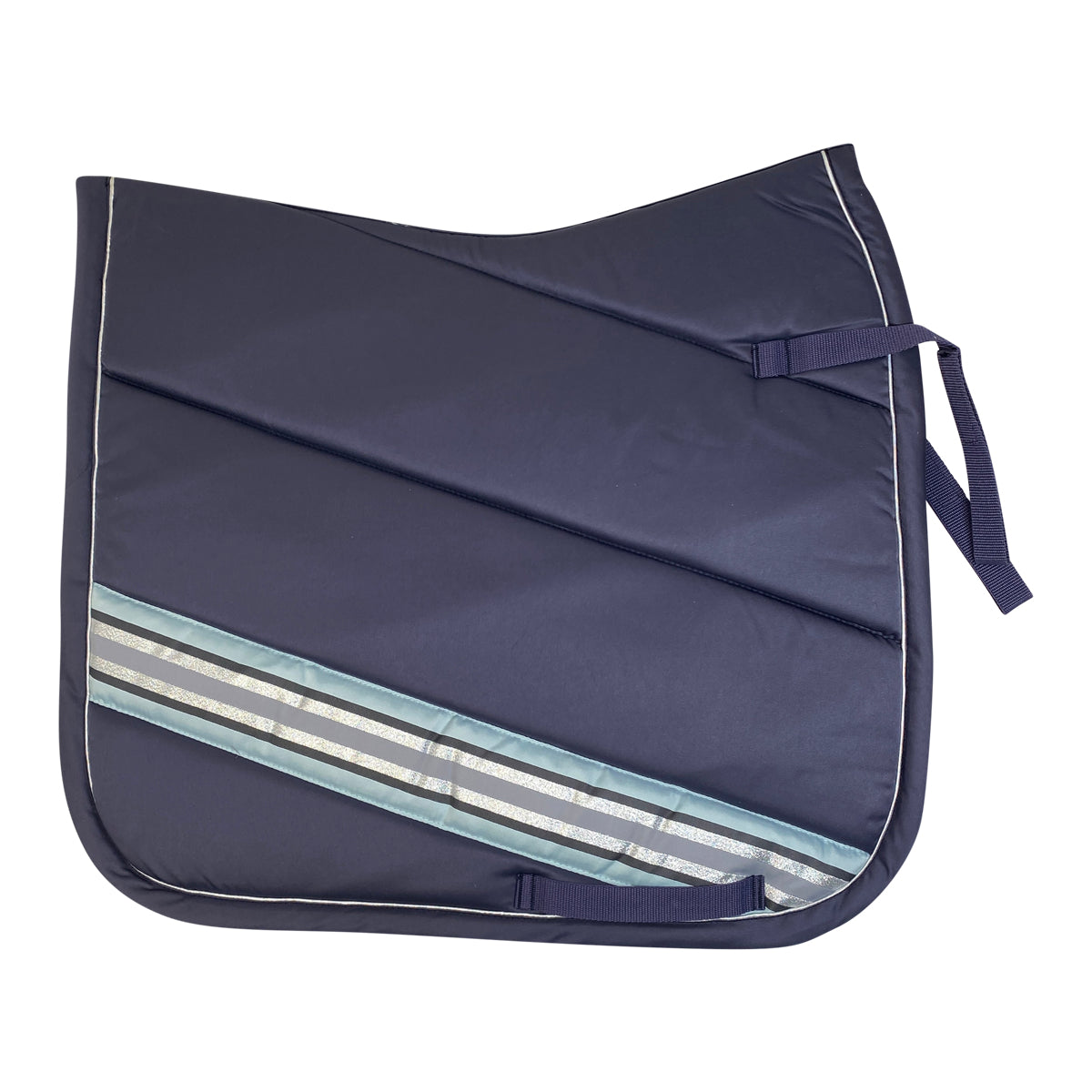 HKM 'Melody' Dressage Saddle Pad in Smokey Purple