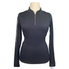 Free Ride Equestrian 'Sara' Sun Shirt in Black