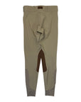 Dover Saddlery Wellesley Classic Piped Knee-Patch Breech
 in Tan - Women's 24