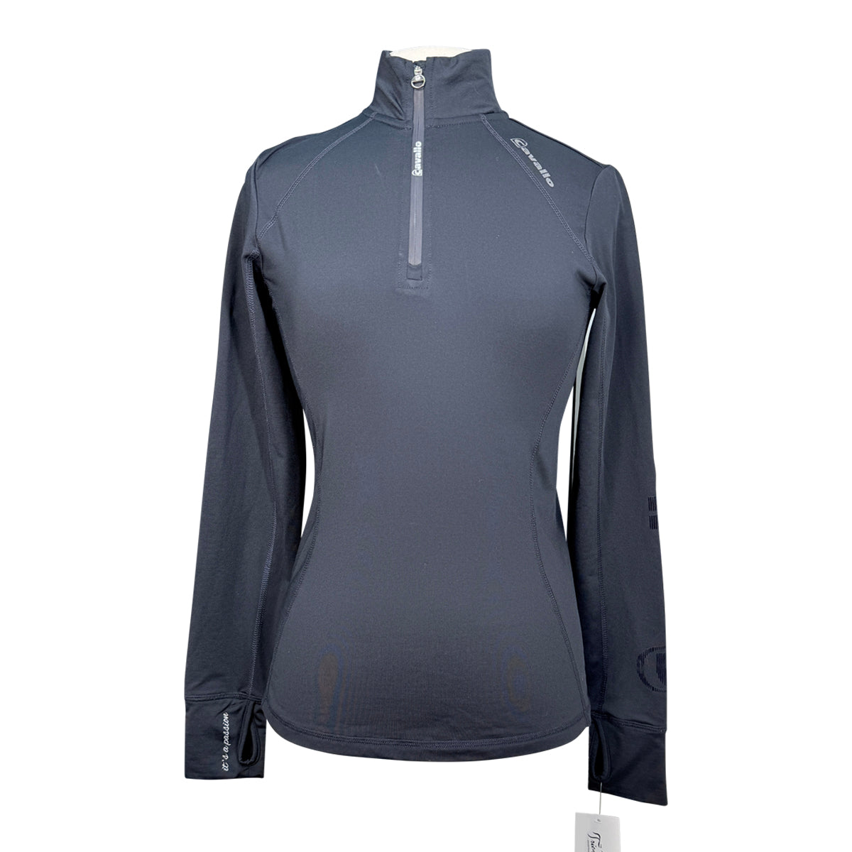 Cavallo 'Orfea' Long Sleeve Shirt in Navy