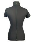 Asmar Equestrian 'Diana' Mesh Shirt in Black