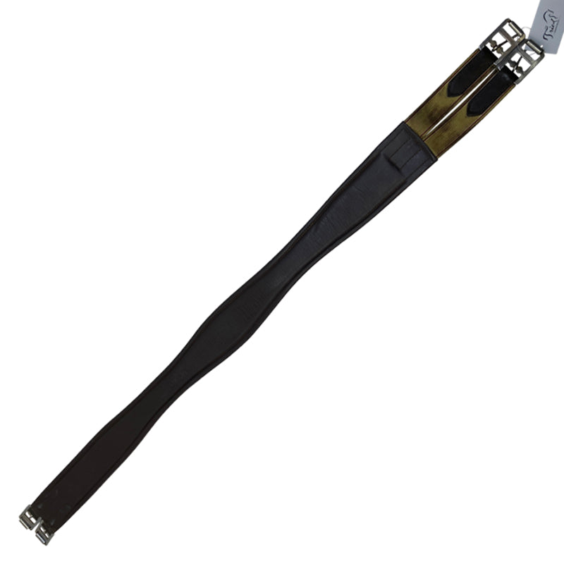 Single End Elastic Overlay Girth in Brown