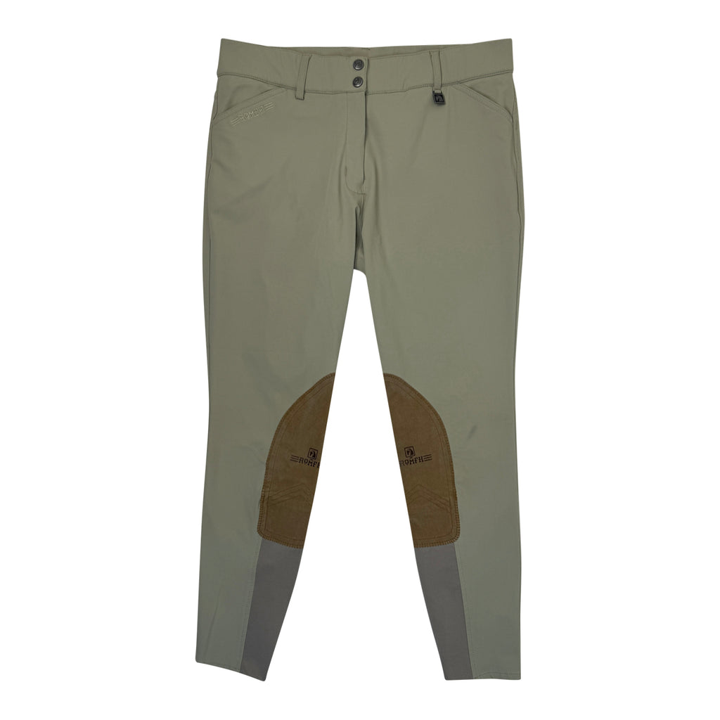 Romfh 'Sarafina' Knee Patch Breeches in Tan