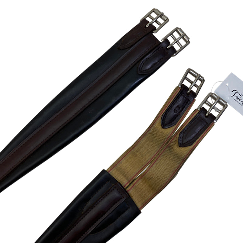 Single End Elastic Girth in Brown