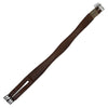 Fancy Stitched Overlay Girth in Chestnut