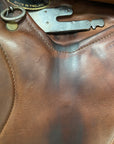 County 'Solution' Monoflap Saddle in Brown