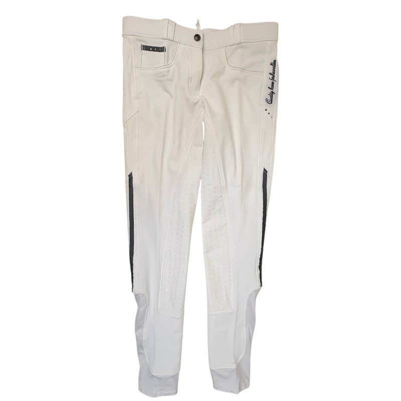 QHP 'Coco' Full Seat Breech in White