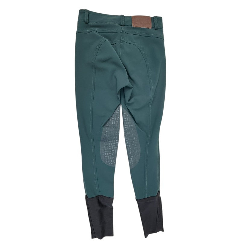 IAGO 'Venezia' Breeches in Dark Green