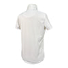 Essex Classics 'Talent Yarn' Short Sleeve Show Shirt in White/Dog Love