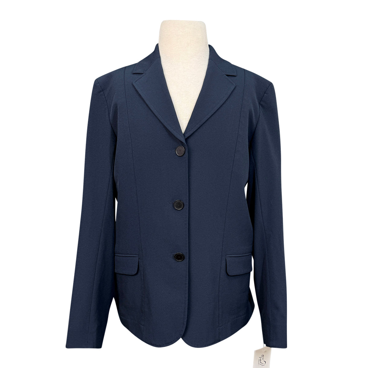 RJ Classics 'Skylar 37.5' Grey Label Show Coat in Navy - Children's 18R