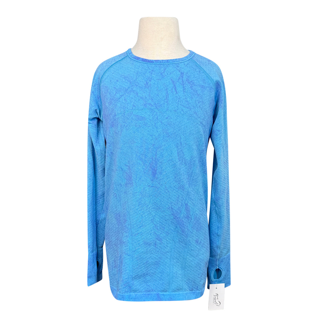 Ivivva Long Sleeve Shirt in Blue Splatter